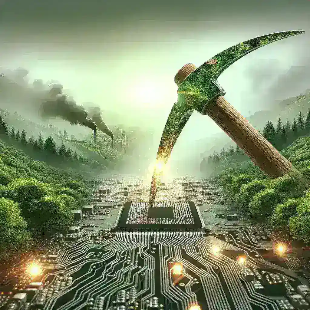 Estudo aponta impacto ambiental da mineração de criptomoedas